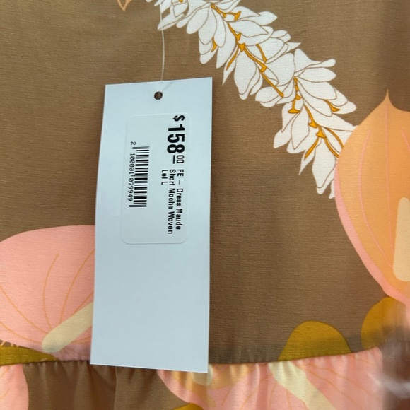 NWT Mocha Anthurium Dress - Picture 4 of 5